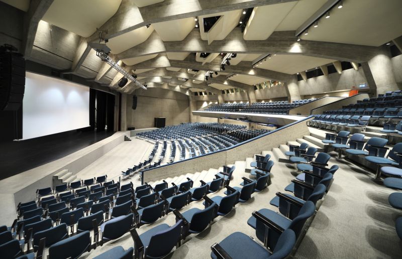 Clean Auditorium Seating